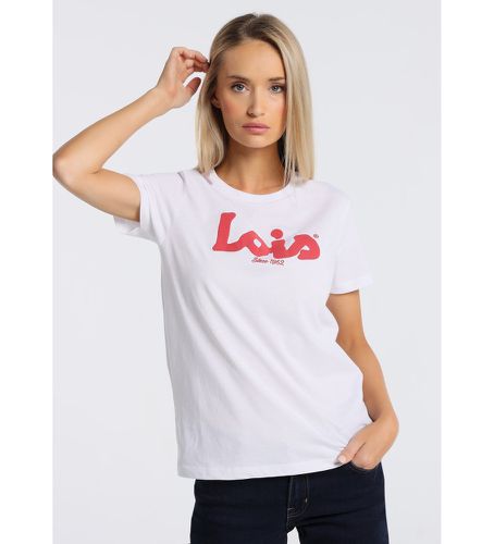 T-shirt à manches courtes imprimé bouffant (XS), Casuel, Coton, Manche courte - Lois Jeans - Modalova