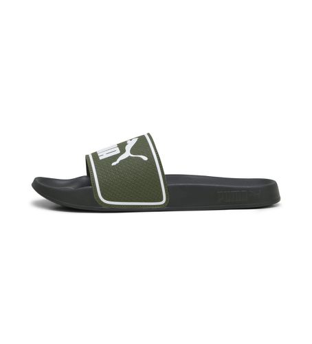 Unisex. 38413924 Tongs Leadcat 2.0 vertes (47), Plat, Aucun, Casuel, Beachwear - Puma - Modalova