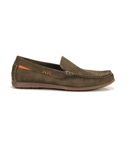 F1729 Mocassins en cuir Troy F1729 marron (39), Plat, Aucun, Casuel - Fluchos - Modalova