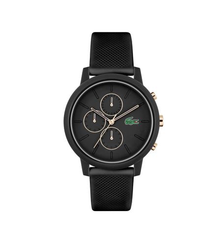 Montre analogique 12.12 Chrono (OSFA), Casuel, Silicone, Laisse - Lacoste - Modalova