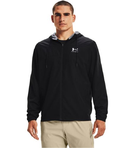 UA Sportstyle Windbreaker Jacket (XS), Noir, Casuel, Polyester, Manche longue - Under Armour - Modalova