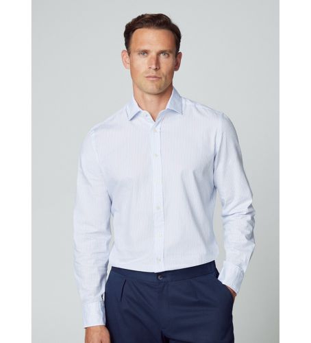 HM309674 Chemise Slim Fit Stripes (XXL), Casuel, Coton, Classique, Manche longue - Hackett London - Modalova