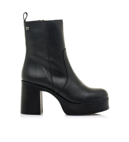 Bottines habillées -Hauteur du talon 10cm (38), Cuir, 5 à 8 cm, Fermeture éclair, Casuel - MTNG - Modalova