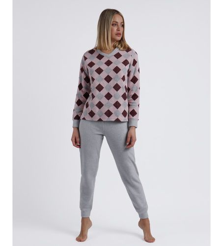 Pyjama à manches longues Harlequin (M), Homewear, Coton, Polyester, Manche longue - Admas - Modalova