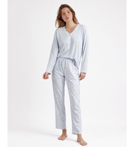 Pyjama Top Manches Longues Doux Forever Together (XL), Homewear, Coton, Viscose, Manche longue - Admas - Modalova