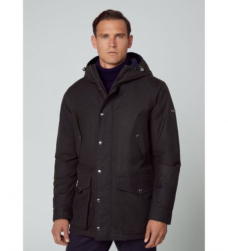 HM403024 Parka Realwax (XXL), Casuel, Coton, Manche longue - Hackett London - Modalova