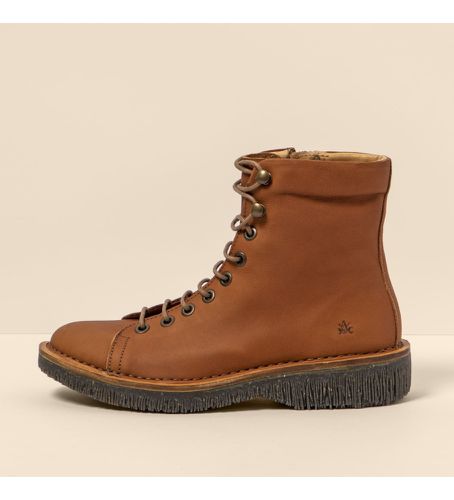 Bottines en cuir N5572 Volcano marron (36), 3 à 5 cm, Fermeture éclair, Casuel - El Naturalista - Modalova