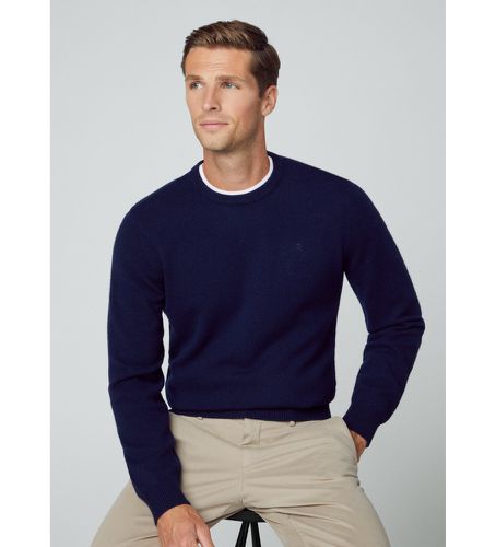 HM703019 Pull en laine d'agneau (XXL), Casuel, Classique, Manche longue - Hackett London - Modalova