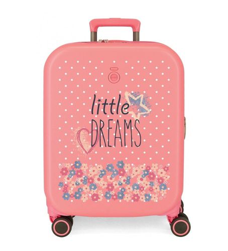 Unisex. 9498622 Valise cabine Little dreams valise cabine rigide extensible 55cm corail (OSFA), Casuel, Rose, ABS/Polycarbonate - Enso - Modalova