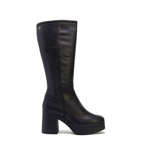 Bottes en cuir Lea - Hauteur du talon 8,5cm (37), 8 à 10 cm, Fermeture éclair, Casuel - Porronet - Modalova