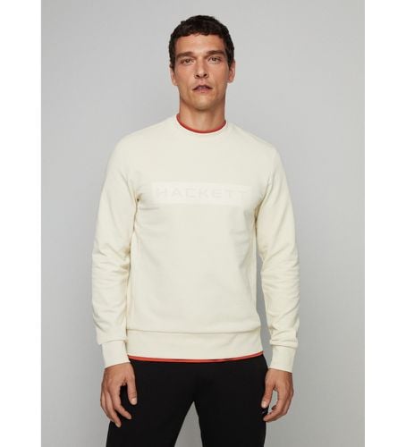 HM581166 Sweatshirt Essential cassé (XXL), Casuel, Coton, Manche longue - Hackett London - Modalova