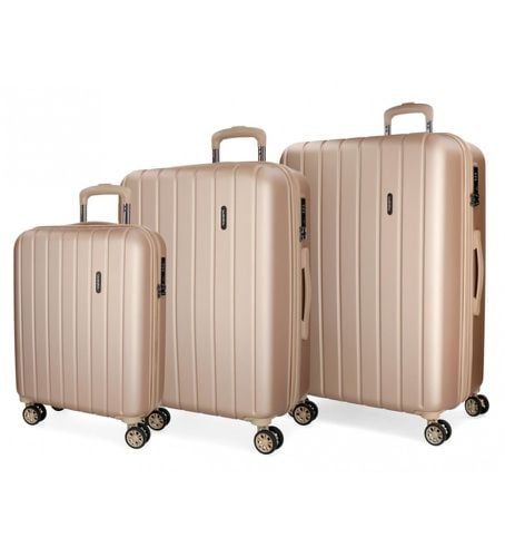 Unisex. 5318465 Wood hard case set 55 - 68 - 78 (OSFA), Casuel, ABS/Polycarbonate, Big, Moyen, Cabine - Movom - Modalova