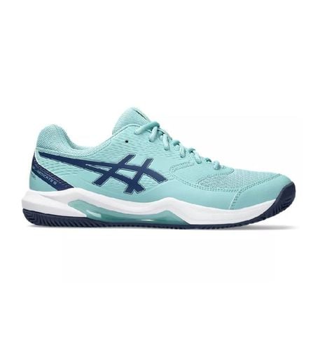 A414 Chaussures Gel-Dedicate 8 Padel (44), Plat, Lacets, Casuel, Sport, Tennis/Padel, Multisport, Turquoise - Asics - Modalova