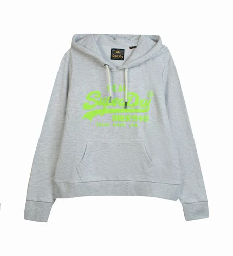 W2012192A Sweatshirt Neon Vl Graphic Ub (S), Casuel, Gris, Coton - Superdry - Modalova