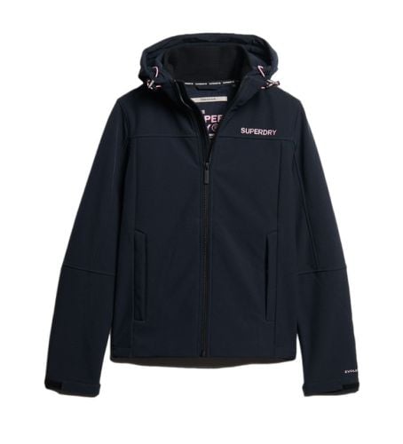 W5011713A Veste Softshell à capuche (XS), Casuel, Polyester - Superdry - Modalova