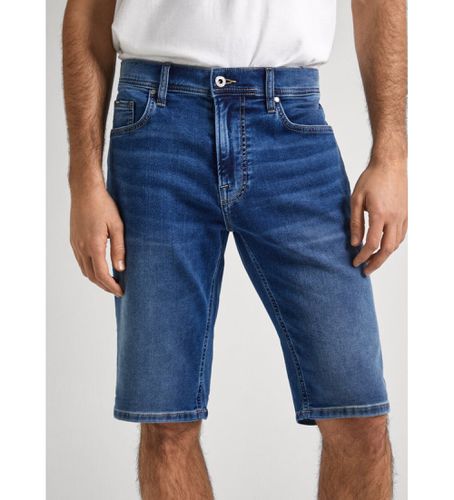 PM801075HU2 Short Slim Gymdigo (36), Casuel, Coton, Denim, Durable - Pepe Jeans - Modalova