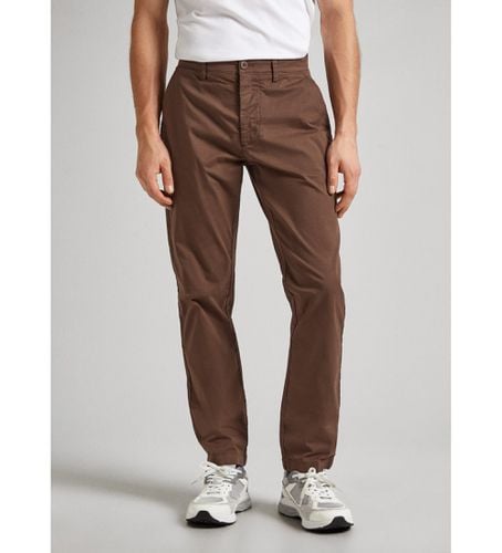 PM211699 Pantalon slim Chino 2 (33), Marron, Casuel, Coton, Classique - Pepe Jeans - Modalova