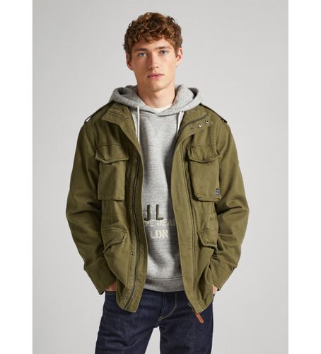 PM402874 Veste Vester verte (M), Casuel, Coton, Manche longue - Pepe Jeans - Modalova