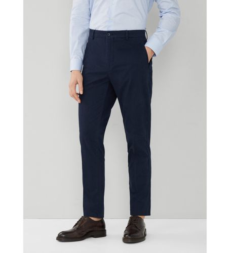 HM212619 Pantalon chino Sloane (34/34), Casuel, Coton, Marine - Hackett London - Modalova