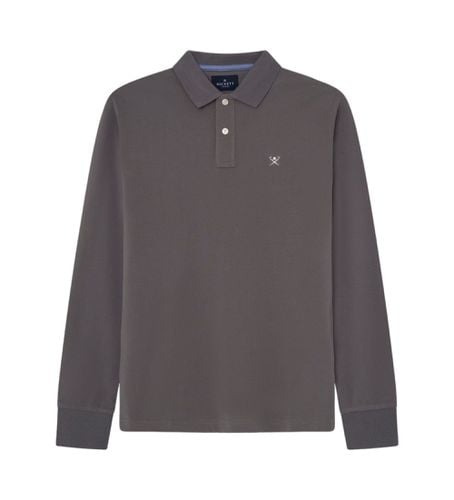 HM550887 Polo Piqué manches longues Slim (XS), Casuel, Coton, Manche longue - Hackett London - Modalova