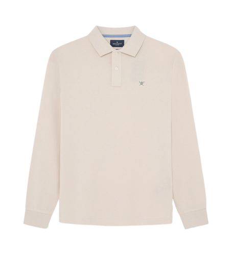 HM550887 Polo Piqué manches longues Slim (L), Casuel, Coton, Manche longue - Hackett London - Modalova