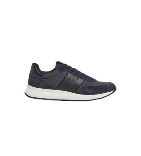 HMS21387 Baskets en cuirH-Runner Essex (41), Plat, Lacets, Casuel, Marine - Hackett London - Modalova