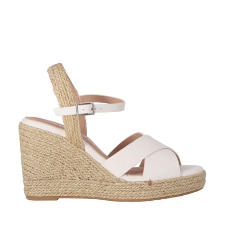 VIOLETA 12 Espadrilles 12 -Hauteur de la semelle compensée 9cm (38), Blanc, 8 à 10 cm, Boucle, Casuel - Chika10 - Modalova