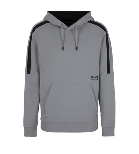 DPM57_PJEQZ Sweatshirt Logo Series Detail (L), Casuel, Coton, Manche longue - EA7 - Modalova