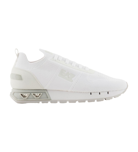 X8X171_XK373 Trainers Legacy Knit (44), Blanc, Plat, Lacets, Casuel, Sport, Polyester recyclé - EA7 - Modalova