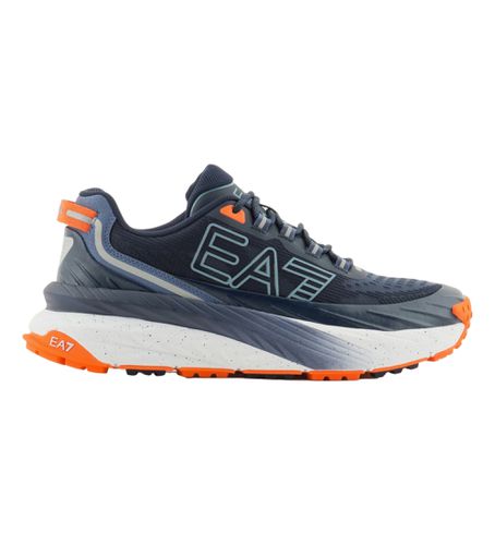 Unisex. X8X177_XK381 Crusher Distance Sonic Trail Shoes (44 2/3), 1 à 3 cm, Lacets, Casuel, Sport, Running, Multisport, Marine - EA7 - Modalova