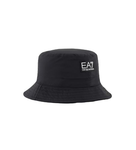 Unisex. 240141_4R101 Casquette de pêcheur noire (M), Casuel, Polyester - EA7 - Modalova