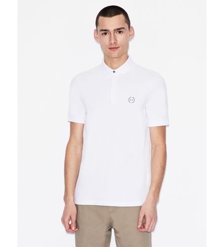 NZF91ZJ81Z1100 Polo classique en coton (S), Casuel, Manche courte - Armani Exchange - Modalova