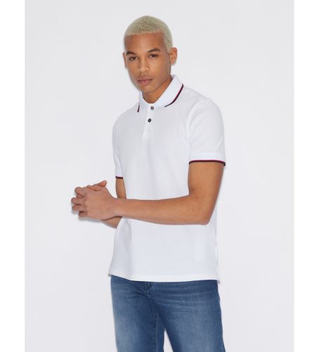 NZF75Z8M5Z1100 Polo Block (L), Casuel, Coton, Manche courte - Armani Exchange - Modalova