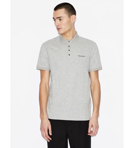 NZF80Z8H4Z3901 Polo basique en coton (M), Casuel, Manche courte - Armani Exchange - Modalova