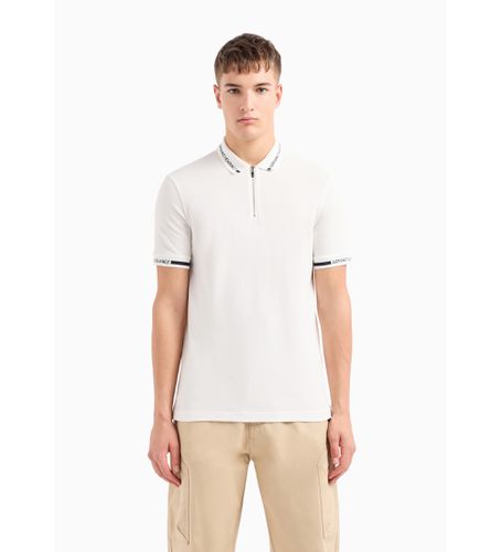 DZFLHZJM5Z1116 Polo Zipper (L), Casuel, Coton, Manche courte - Armani Exchange - Modalova