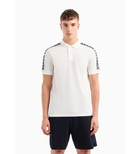 DZFLAZJM5Z1116 Polo à bande (S), Casuel, Coton, Manche courte - Armani Exchange - Modalova