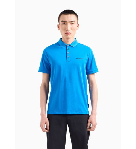 NZF80Z8H4Z1559 Polo Logo (M), Casuel, Coton, Manche courte - Armani Exchange - Modalova