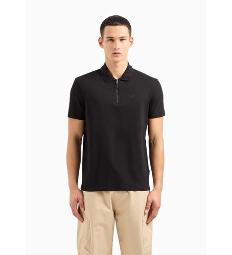 DZFHYZJXSZ1200 Polo en jacquard (M), Casuel, Coton, Manche courte - Armani Exchange - Modalova