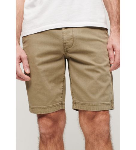 M7110397A Short chino marron clair de l'officier (30), Casuel, Coton - Superdry - Modalova