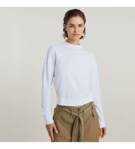 D24627-D601-110 Constructed Loose Mock T-shirt (XXS), Casuel, Manche longue, Le coton biologique, Durable - G-Star - Modalova