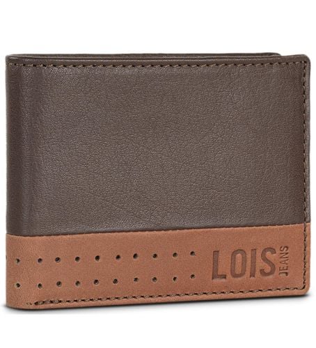 Portefeuille 205401 couleur marron- (OSFA), Casuel, Classique, Cuir - Lois Jeans - Modalova