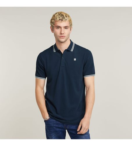 D17127-5864-6067 Polo Dunda Slim Stripe (XXS), Casuel, Coton, Manche courte, Marine - G-Star - Modalova