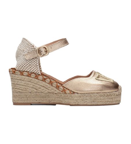 HV243449 Espadrilles Sofia 5 en cuir - Hauteur du talon 5cm (39), 3 à 5 cm, 5 à 8 cm, Boucle, Casuel - Hispanitas - Modalova