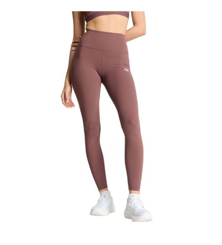 WP41237 Legging Sleek High Rise 27 marron (XS), Sport, Grenat, Multisport, Polister recyclé, Durable - New Balance - Modalova