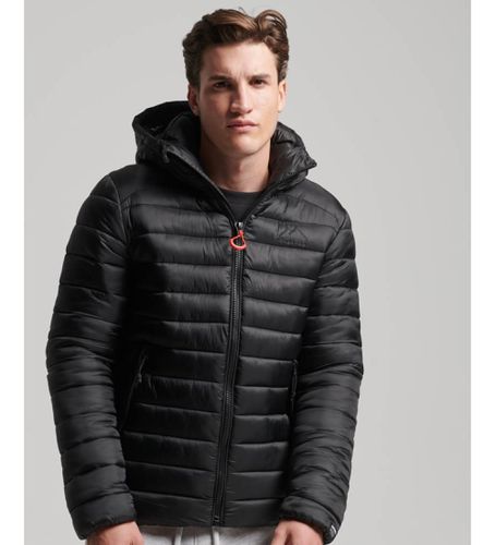 M5011821A Fuji Sport Hooded Quilted Jacket (S), Casuel, Durable, Nylon recyclé - Superdry - Modalova