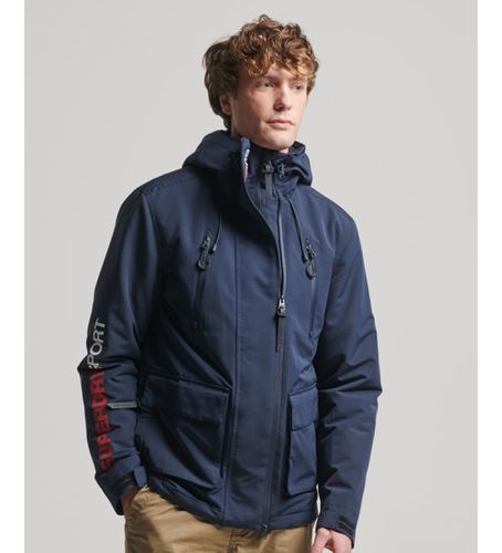 M5011822A Veste coupe-vent à capuche Ultimate SD (S), Casuel, Polyester, Marine - Superdry - Modalova