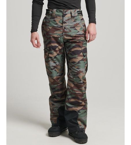 MS110166A Pantalon long de ski Ultimate Rescue camouflage (S), Sport, Neige, Polister recyclé, Durable - Superdry - Modalova