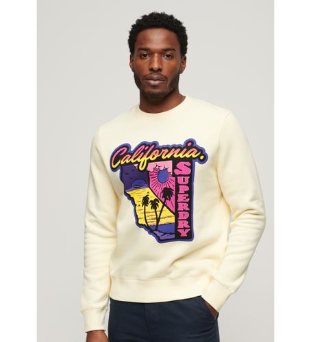 M2013578A Sweatshirt Neon Travel cassé (S), Casuel, Coton, Manche longue - Superdry - Modalova