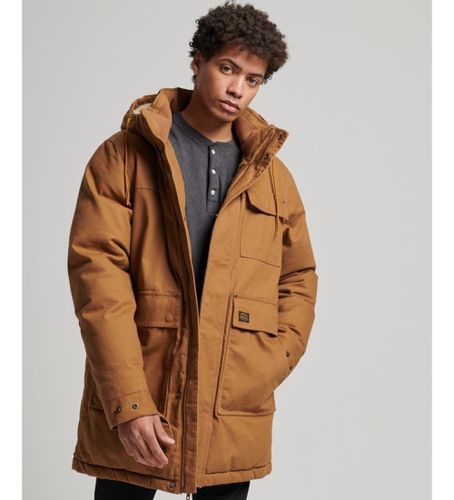 M5011745A Parka à capuche marron Workwear (S), Casuel, Coton - Superdry - Modalova