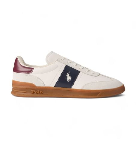 Aera Leather Sneakers off- (40), Cuir, Blanc, Plat, Lacets, Casuel - Polo Ralph Lauren - Modalova